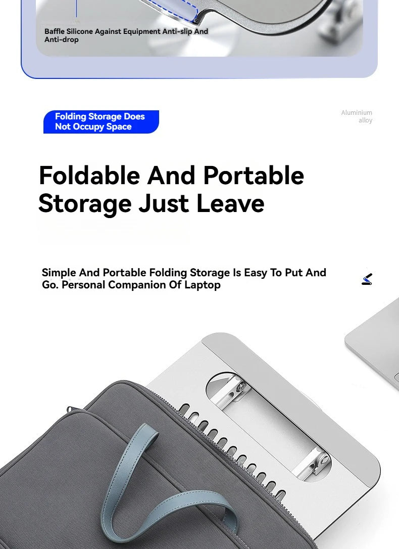 Premium 360° Rotating Aluminium Laptop Stand