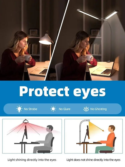 Flexible LED Office Desk Lamp