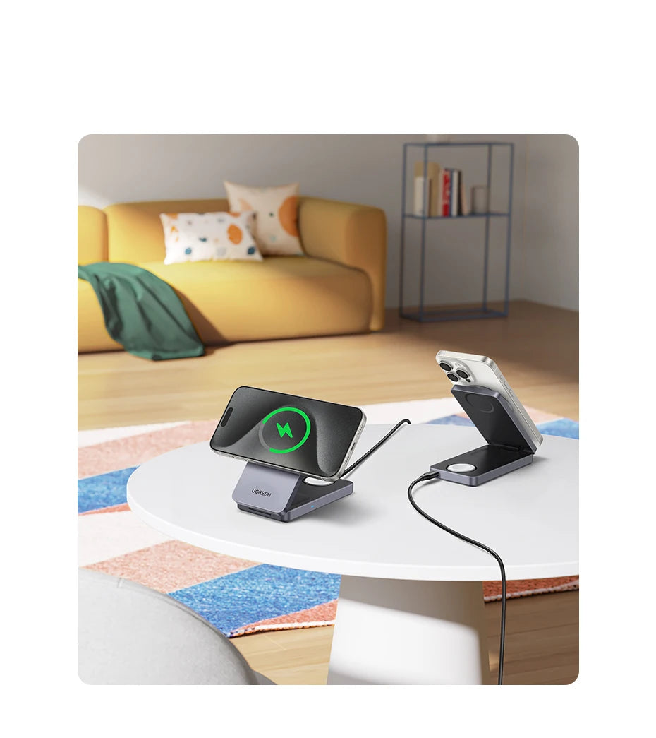 UGREEN 3-in-1 Magnetic Wireless Charger