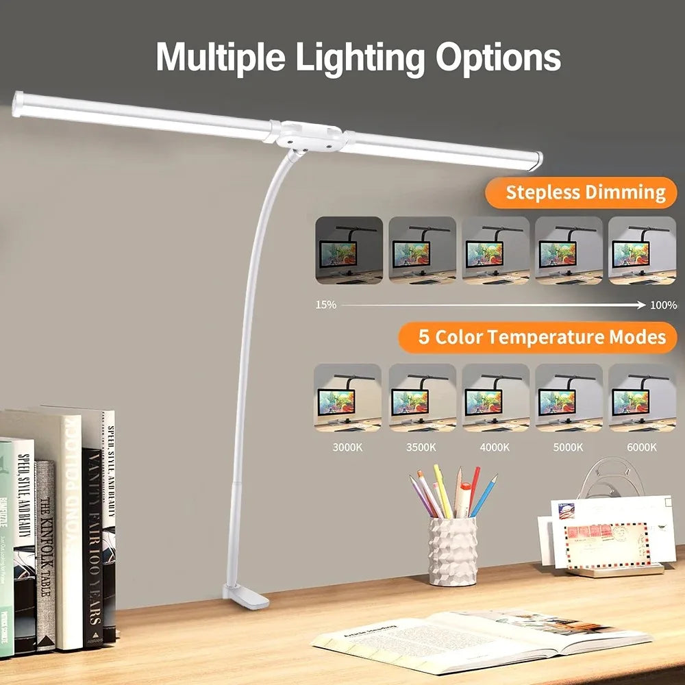 Flexible LED Office Desk Lamp