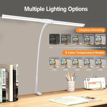 Flexible LED Office Desk Lamp