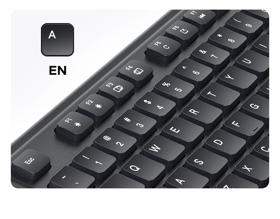 UGREEN 2.4G Wireless Keyboard – 104 Keys, Ultra-Slim, US Layout