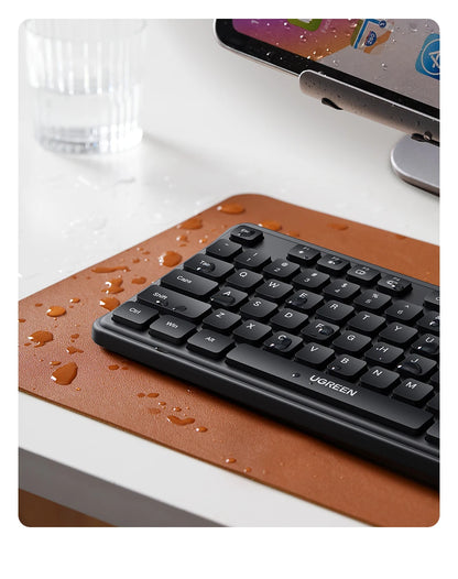 UGREEN 2.4G Wireless Keyboard – 104 Keys, Ultra-Slim, US Layout