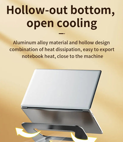 Aluminum Alloy Foldable Laptop & Tablet Stand