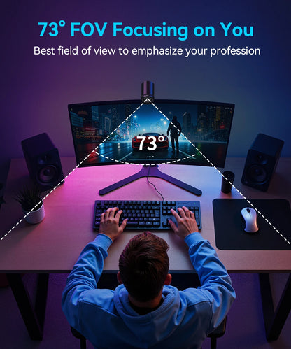 EMEET S600 4K Streaming Webcam – Ultra HD Video for Creators & Professionals