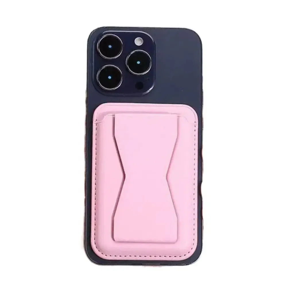 Anti-Theft Leather Card Holder – MagSafe Wallet Case for iPhone 12/13/14/15/16 Pro Max