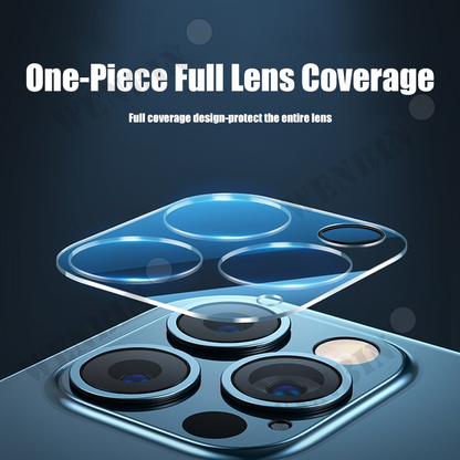Camera Lens Protector – Full Cover Tempered Glass for iPhone Cameras