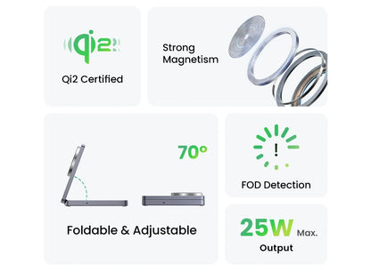 UGREEN 3-in-1 Magnetic Wireless Charger