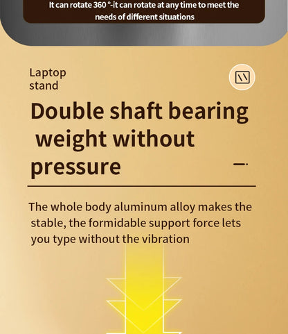 Aluminum Alloy Foldable Laptop & Tablet Stand