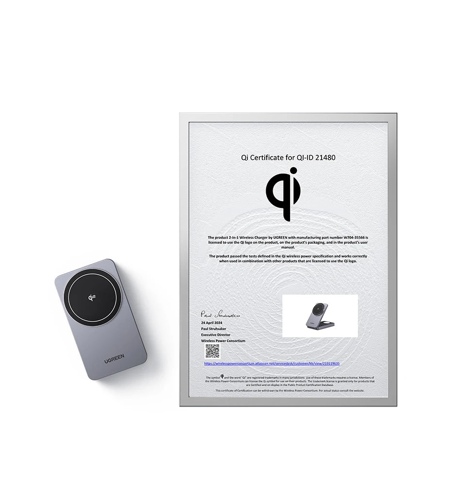 UGREEN 3-in-1 Magnetic Wireless Charger