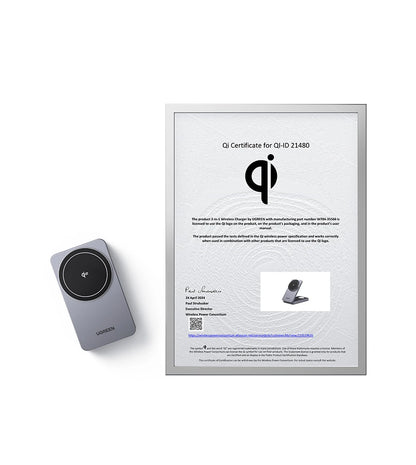 UGREEN 3-in-1 Magnetic Wireless Charger