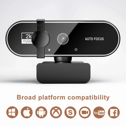 Xiaomi Streaming Webcam – USB Camera with Autofocus & Microphone for PC/Laptop