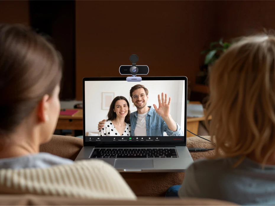 UGREEN 4K FHD Webcam – 8MP, Autofocus & Dual AI Mics