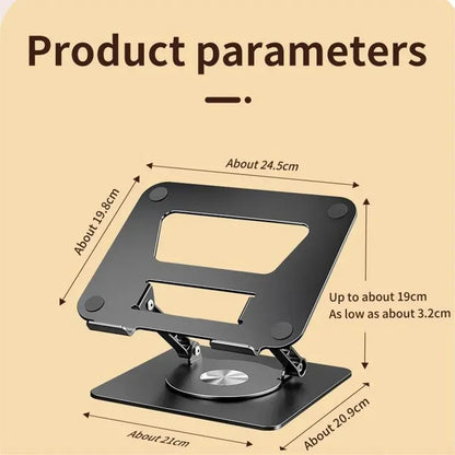 Aluminum Alloy Foldable Laptop & Tablet Stand
