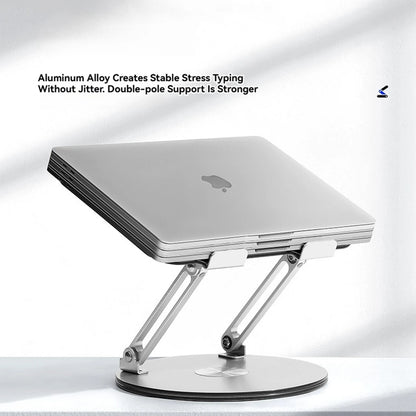 Premium 360° Rotating Aluminium Laptop Stand