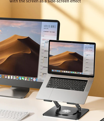 Aluminum Alloy Foldable Laptop & Tablet Stand