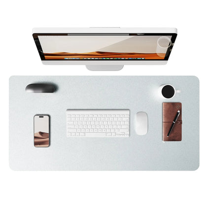 Large Leather Desk Pad – Non-Slip PU Office Mat for Laptop & Workspace