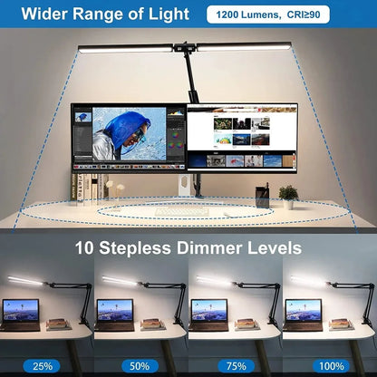 Flexible LED Office Desk Lamp