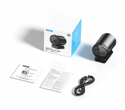 EMEET S600 4K Streaming Webcam – Ultra HD Video for Creators & Professionals