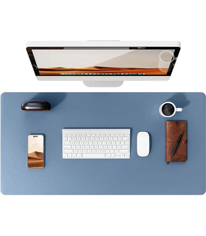 Large Leather Desk Pad – Non-Slip PU Office Mat for Laptop & Workspace