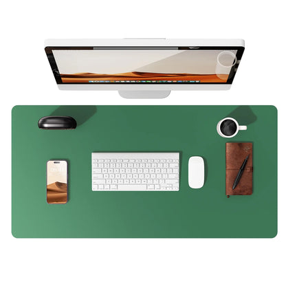 Large Leather Desk Pad – Non-Slip PU Office Mat for Laptop & Workspace