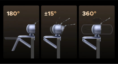 UGREEN 4K FHD Webcam – 8MP, Autofocus & Dual AI Mics