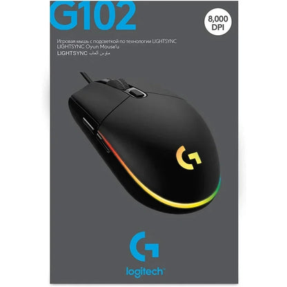 Logitech G102 RGB Wired Gaming Mouse 8000 DPI