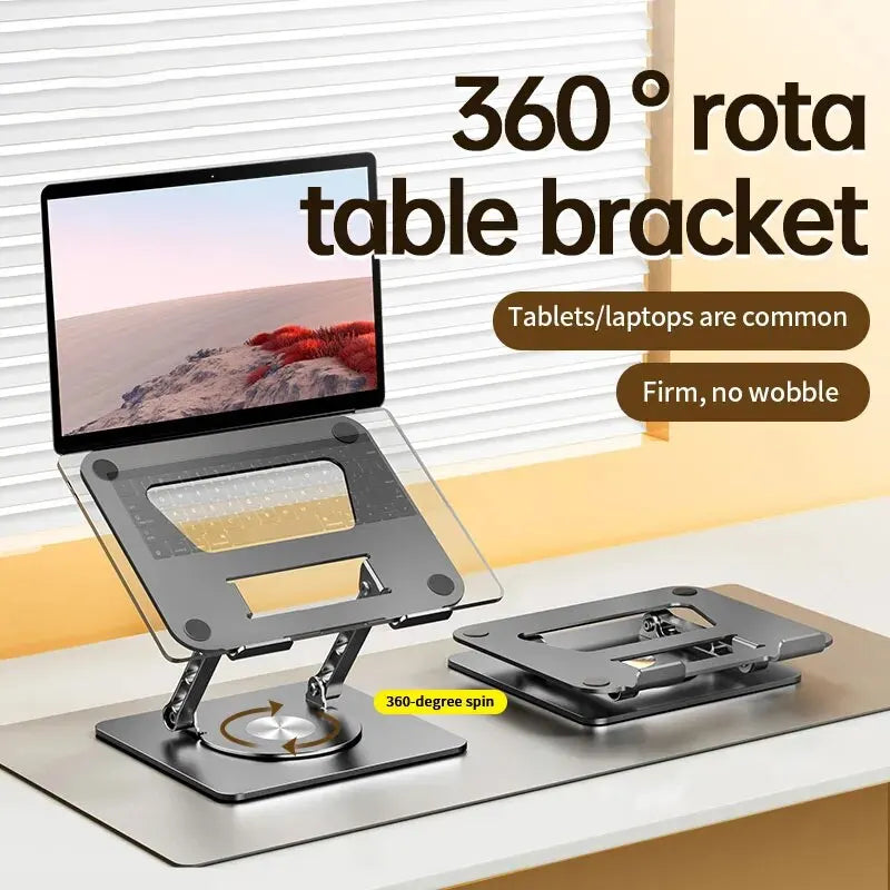 LS652 Aluminum Alloy Foldable Laptop & Tablet Stand