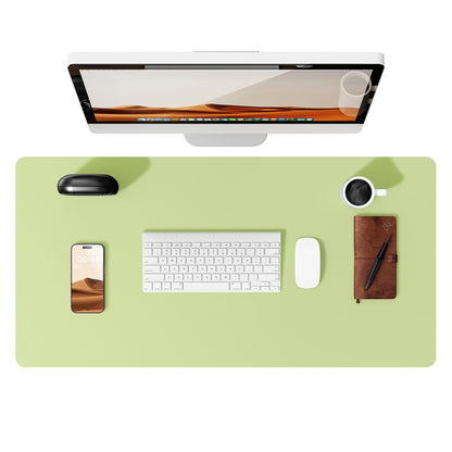 Large Leather Desk Pad – Non-Slip PU Office Mat for Laptop & Workspace