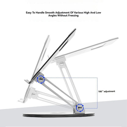 Premium 360° Rotating Aluminium Laptop Stand