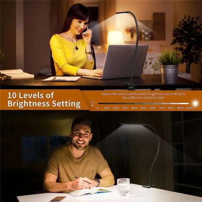 Flexible LED Office Desk Lamp
