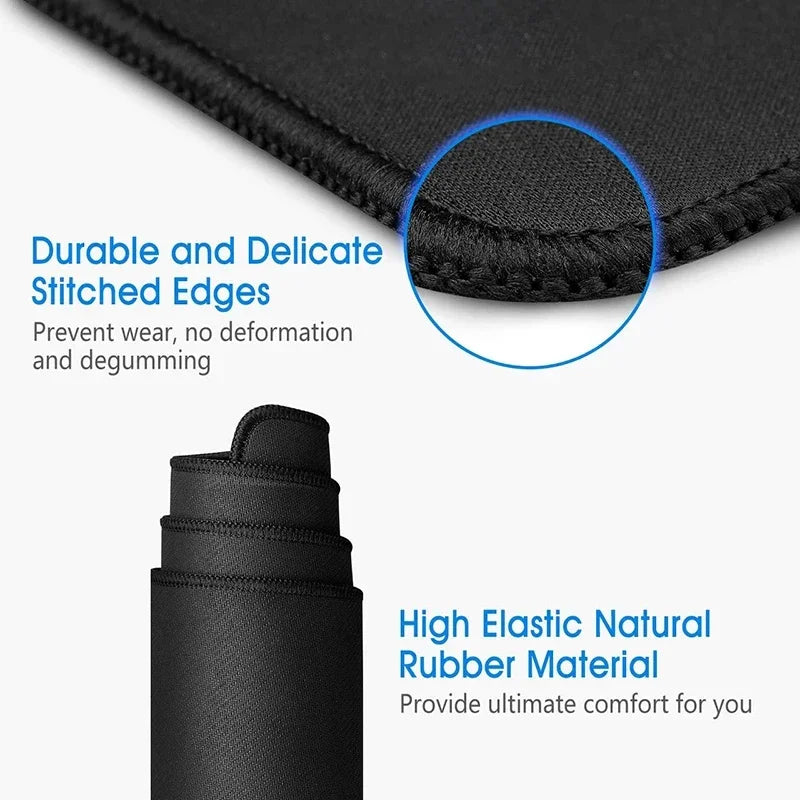 Excel Shortcut Mouse Pad – Large Non-Slip Keyboard Desk Mat with Sewn Edges