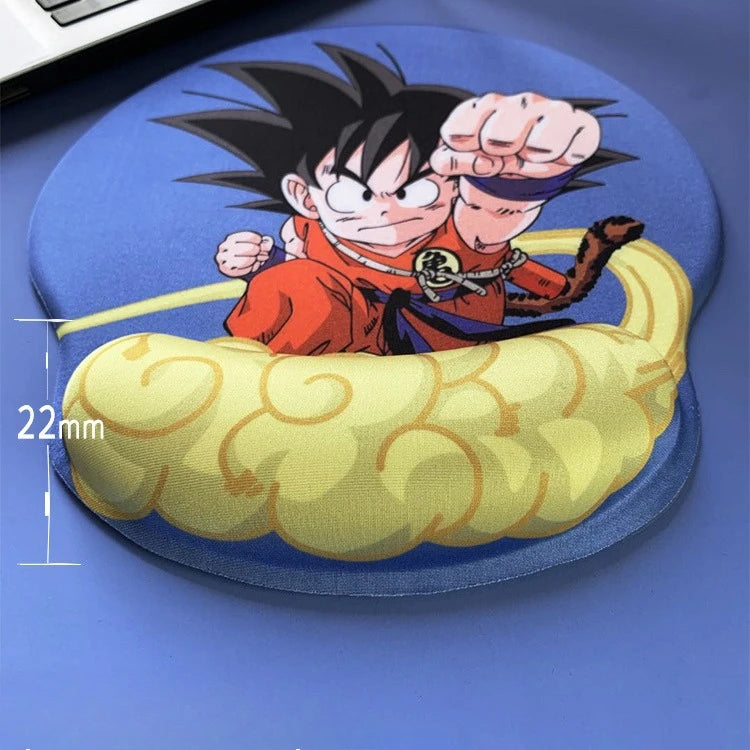Dragon Ball 3D Mouse Pad – Son Goku Silicone Wrist Support Anime Desk Accessory